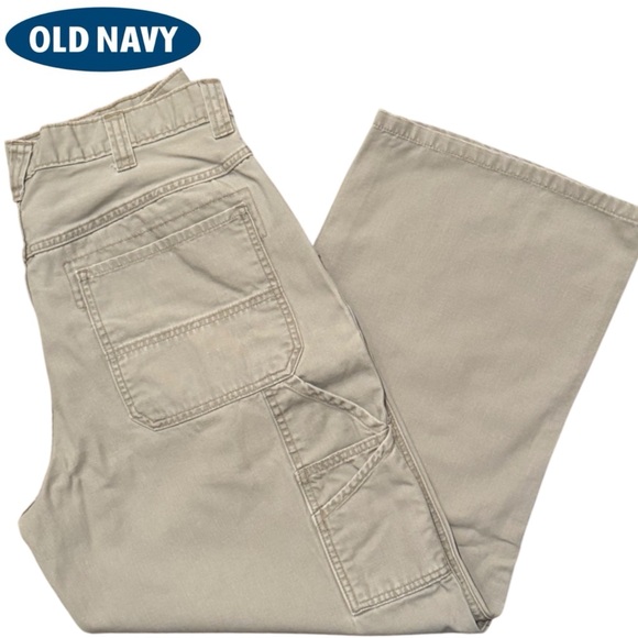 NEW 90's Men’s Original Straight Built-In Flex Carpenter Jeans Size 36x30 RARE‼️ - Picture 3 of 10